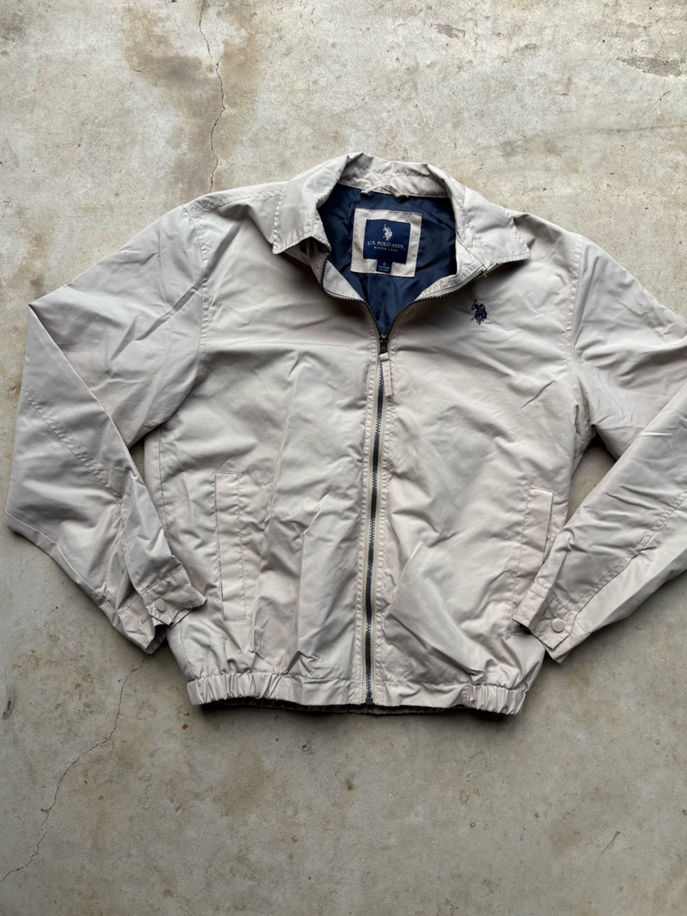 Vintage 90s U.S. Polo Assn. Windbreaker Jacket